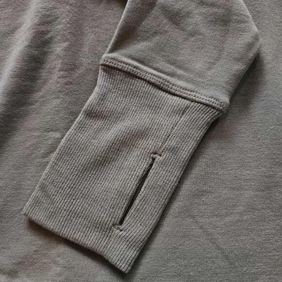 *NWT* Small Green Athleta Coaster Luxe Sweatshirt - "Relaxed with room to move" - Picture 5 of 9